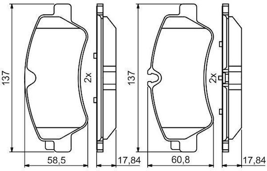 Bosch Disc Brake Pad Set