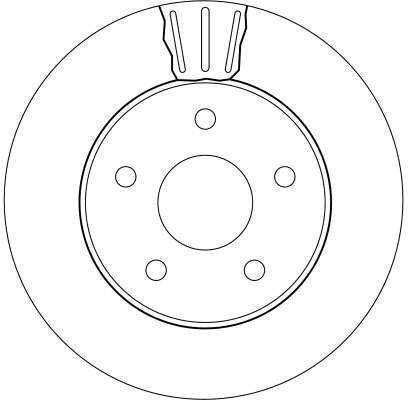 Front Brake Disc Right Left Trw Jeep Cherokee Grand Cherokee II 305mm 5 Holes Ventilated 26mm Thickness 127mm Hole 72mm Centering