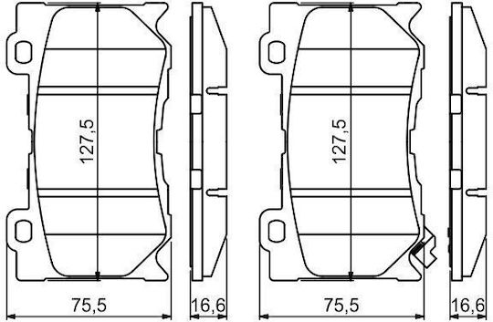 Bosch Disc Brake Pad Set