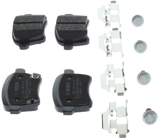Bosch Brake Pad Rear 2pcs for Opel Adam / Corsa