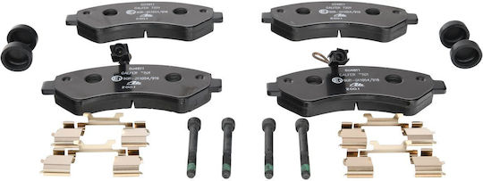 Ate Brake Pad Front 4pcs for Citroen Jumper Fiat Ducato Peugeot Boxer