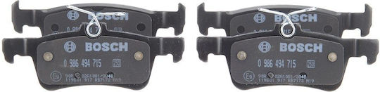 Bosch Brake Pad Rear for Peugeot 308 II