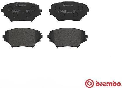 Brembo Спирачна накладка Предни за Toyota РАВ 4
