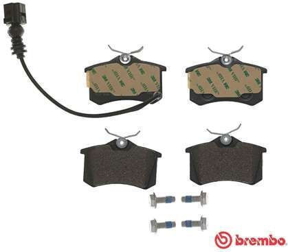 Brembo Brake Pad Rear for Seat Cordoba / Ibiza Skoda Fabia Volkswagen Golf / Lupo / Polo