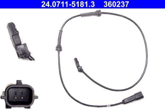 Raddrehzahlsensor Renault Grand Scénic II JM0 1 ATE 24071151813