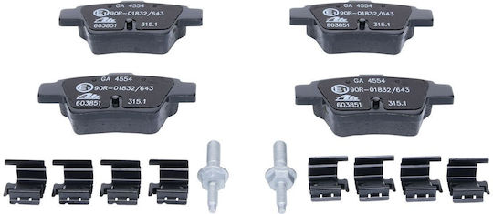 Brake Pads Peugeot 207 Wa Wc Ate 13046038512
