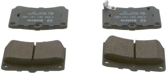 Bosch Σετ Τακάκια Εμπρός 4τμχ για Kia Rio Mazda 323