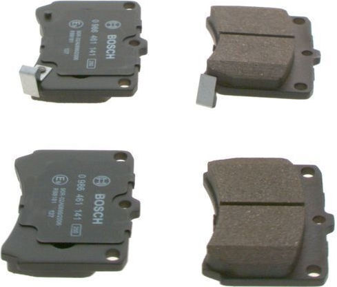 Bosch Σετ Τακάκια Εμπρός 4τμχ για Kia Rio Mazda 323