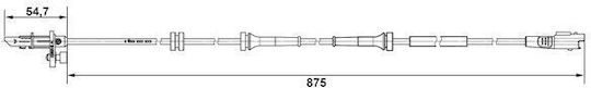 Wheel Speed Sensor Bosch