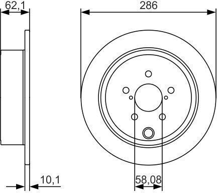 Bosch Brake Disc