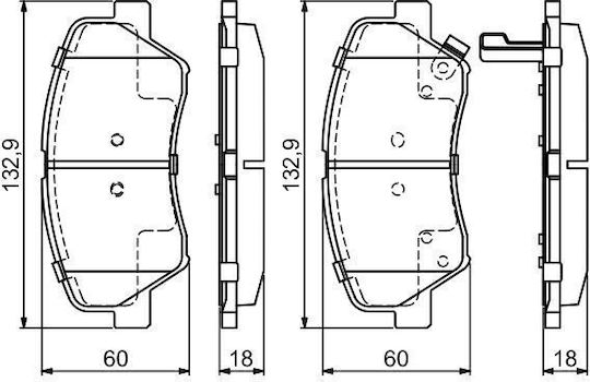 Bosch Disc Brake Pad Set