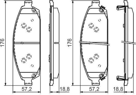 Bosch Disc Brake Pad Set