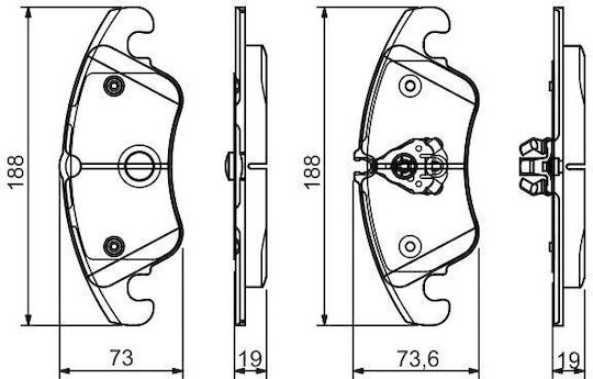 Bosch Disc Brake Pad Set