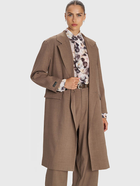 Women's Brown Coat