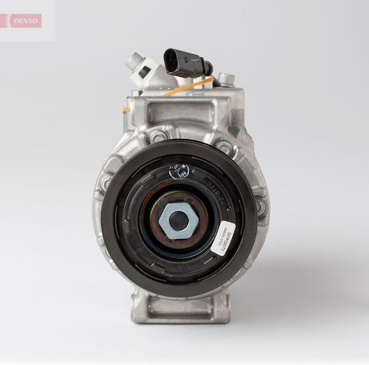 Denso Air Conditioning Compressor for Volkswagen Amarok Multivan T5 Transporter T5 2.0/2.0d 11.03-05.22 R134a 100mm 7seu17c Pag 46 140ml 6 Grooves