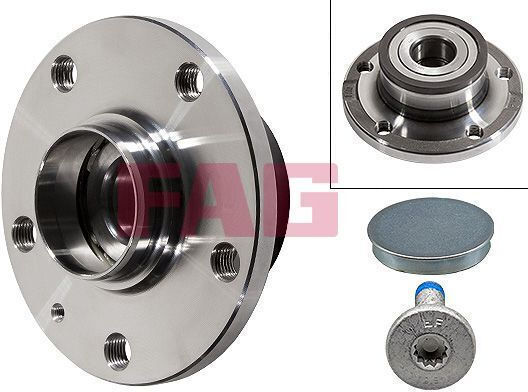 Wheel Bearing Set Audi A3 8v1 Fag 713 6109 60