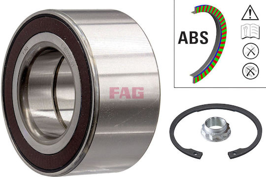 Bmw 1 E81 Wheel Bearing Set Fag 713 6494 20
