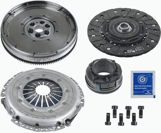Sachs Clutch Set Clutch Set for Skoda Superb 2007-2008 1.9 TDI 1896cc 115hp for Volkswagen Passat Variant