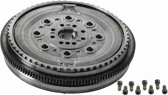 Doppelmassenschwungrad 240mm 6 Zähne SsangYong Actyon I Sports I Kyron Rexton II Rodius I 2.0d 2.7d Sachs
