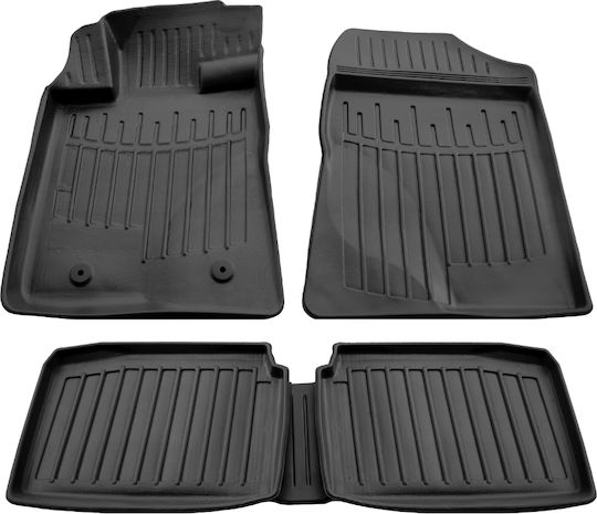 Umbrella Set Covorașe Față și Spate 2buc din Furtun pentru Toyota Avensis 2003-2009 Negre