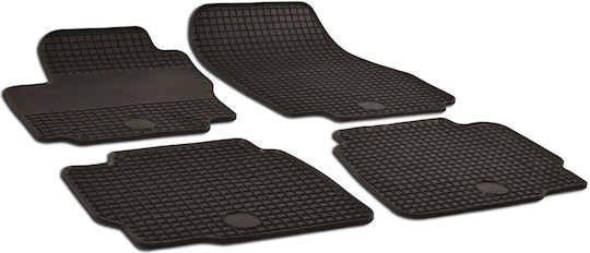 Umbrella Set Covorașe Față și Spate 4buc din Furtun pentru Ford Galaxie / Mondeo / S-Max 2009-2010 Negre