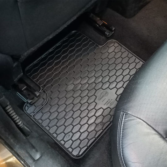 Umbrella Set Covorașe Față și Spate 4buc din Furtun pentru Volkswagen T-Cross 2019 Negre