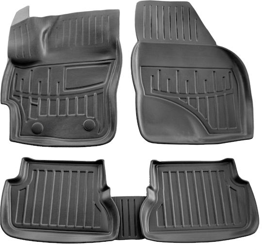 Umbrella Set Covorașe Față și Spate 4buc din Furtun pentru Mazda 3 2003-2009 Negre