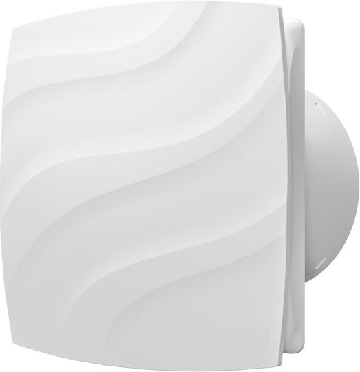 VentEurope Wandmontage Lüfter 100mm Weiß