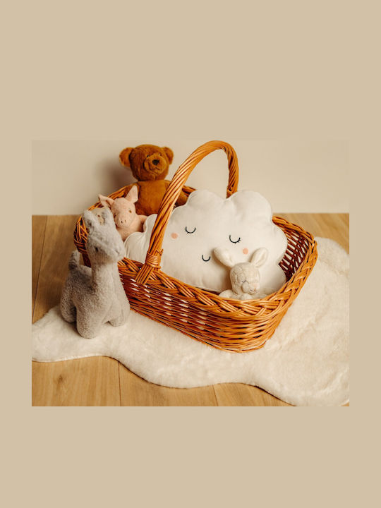 Creative Декоративна кошница Слама с дръжки Beige 55x42бр