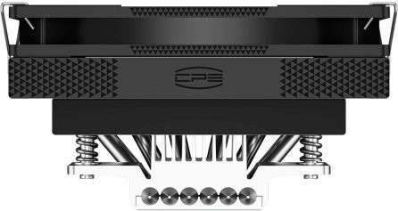 PCCOOLER RC600-67 Cooler Procesor pentru Socket /A/M/4/A/M/5/1/1/5/x/1/7/0/0/ Argintiu