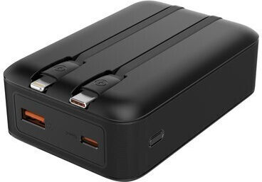 Powertech PT-1504 Power Bank 20000mAh 22.5W με Θύρα USB-A Power Delivery / Quick Charge 4.0 Μαύρο