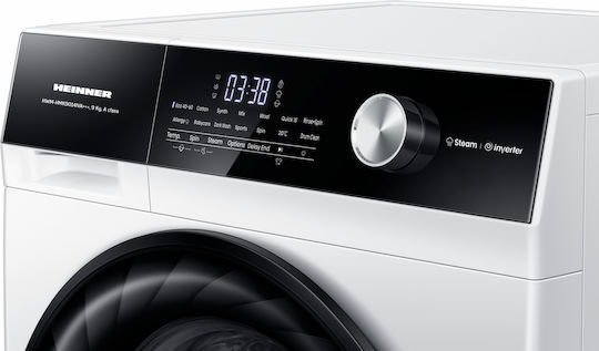Heinner Πλυντήριο Ρούχων 9kg 1400 Στροφών HWM-HMK9014IVA+++