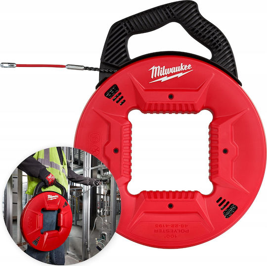 Milwaukee PolYester Electrician Fish Tape 30mm/30m