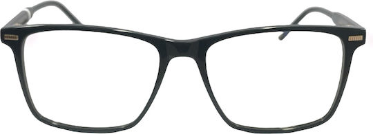 Alexander Wintsch Aw6213 C2 Ανδρικά Κοκάλινα Γυαλιά Οράσεως Τετράγωνα Μαύρο