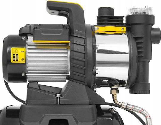 Stanley SXGP900XFBE Einstufig Einphasig Wasserdruckpumpe mit Behälter 20 Liter 900W