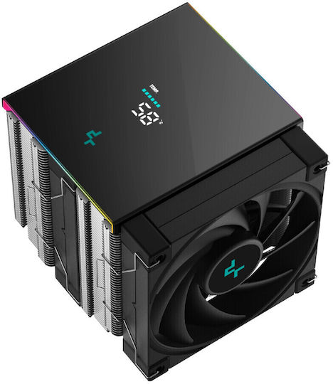 Deepcool AK620 Digital SE Ψύκτρα Επεξεργαστή Διπλού Ανεμιστήρα για Socket AM4/AM5/1200/115x με RGB Φωτισμό