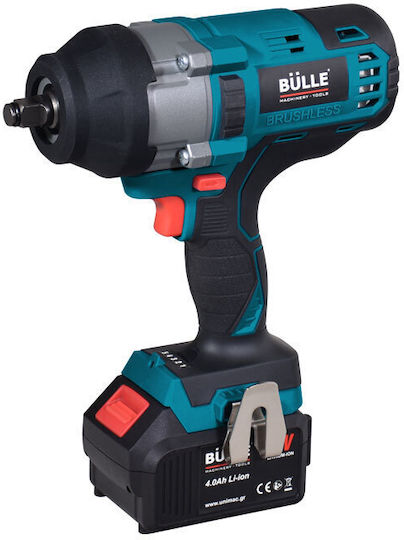 Bulle Brushless Impact Wrench Battery 18V 1x4Ah with Socket 1/2"