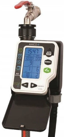 Rain Amico+ Battery Faucet Irrigation Programmer 1 Output