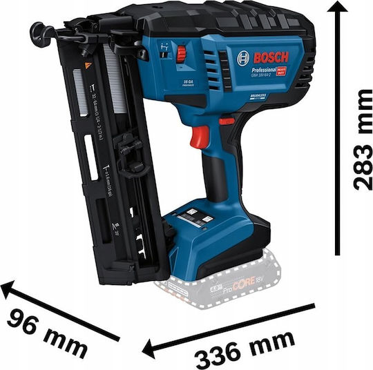 Bosch Καρφωτικό Μπαταρίας 0601482101 18V για Καρφιά και Συνδετήρες