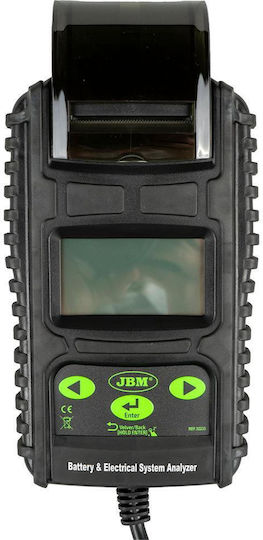JBM 52233 Ψηφιακό Battery Tester με Κροκοδειλάκια