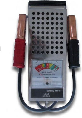 JBM 51235 Αναλογικό Battery Tester με Κροκοδειλάκια