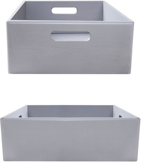 Creative Декоративен Клетката за Градина Дърво 40брx30брx13бр JAN-CD-SN140-GREY