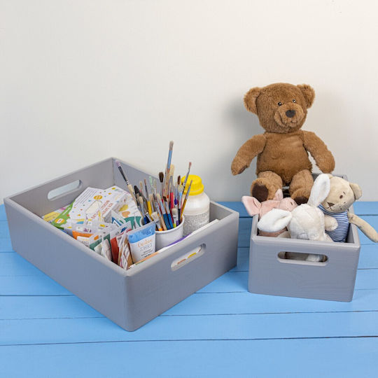 Creative Декоративен Клетката за Градина Дърво 40брx30брx13бр JAN-CD-SN140-GREY