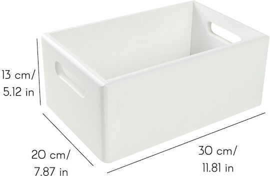 Creative Decorative Crate Garden Wooden 30cmx20cmx13cm JAN-CD-SN130-WHITE