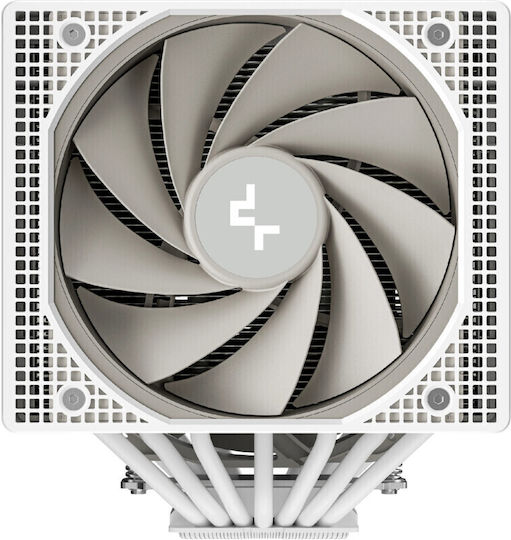 Deepcool Assassin IV VC ELITE Ψύκτρα Επεξεργαστή Διπλού Ανεμιστήρα για Socket AM4/AM5/115x/1700 Λευκή