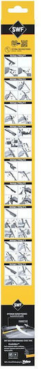SWF VisioFlex Set Frontal Lamele Ștergătoare Auto 600mm/400mm Universal