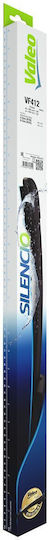 Valeo Silencio X.trm x2 Front Set Car Wiper Blades 650mm 580mm for Renault Clio
