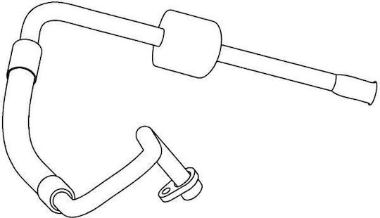 Senzor de Motor Auto Variable Pressure Hose Air Conditioning Mahle Citroen C5 II Peugeot 407 2.0d Lungime 90cm Lățime 15cm Înălțime 10cm