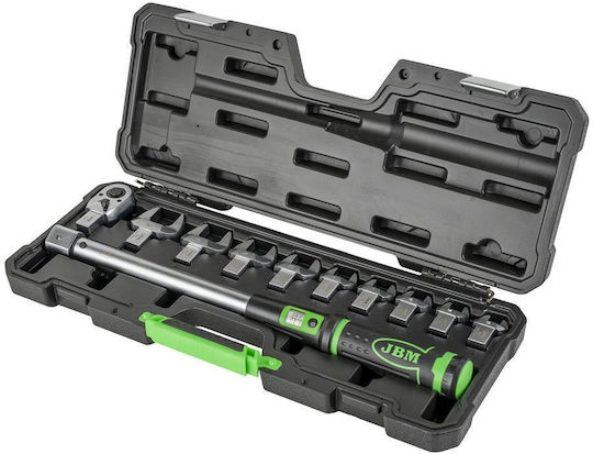 JBM Cheie dinamometrică Caroiaj 1/2" Cuplu 40-200 Nm