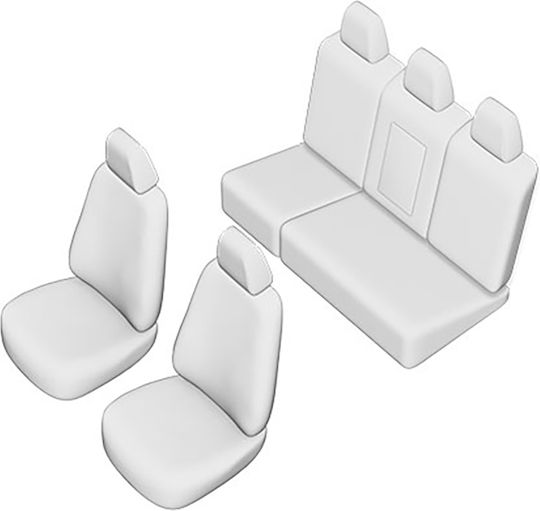 Umbrella Set De Huse Scaune Auto Nissan X-Trail Negre